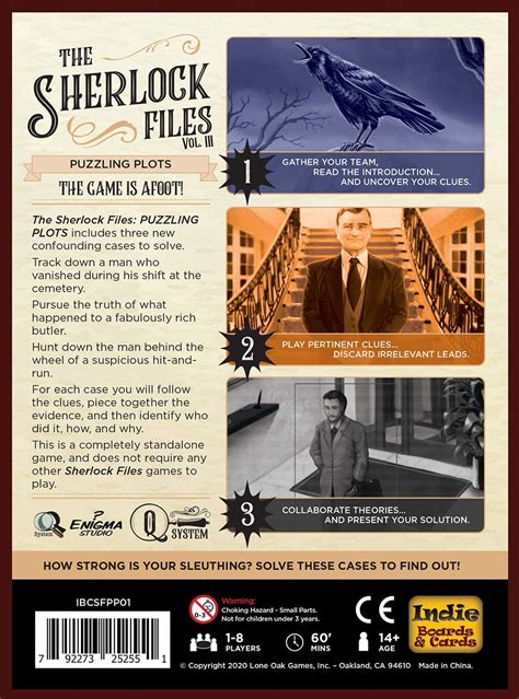 How to Play The Sherlock Files .